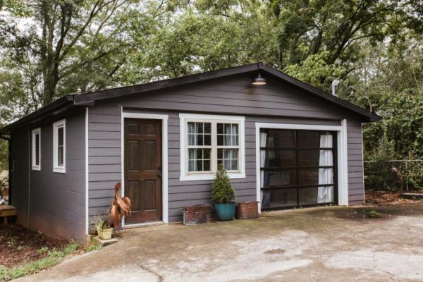 Greenway Garage With Firepit Athens Exterior foto